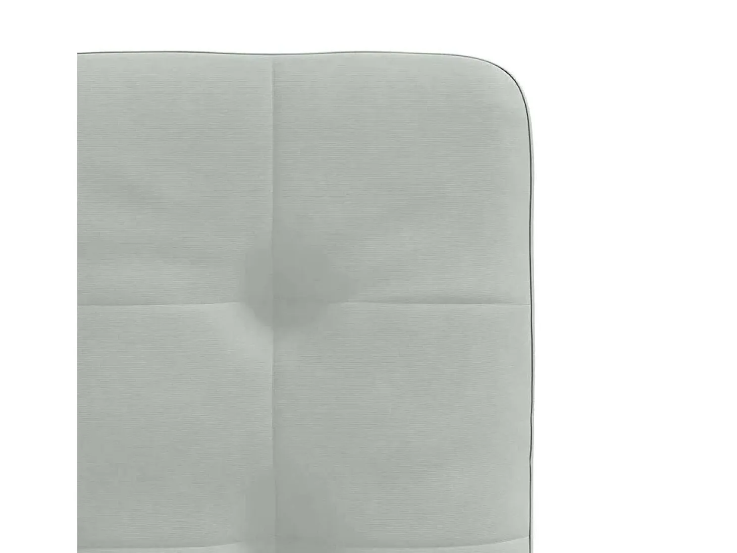 Sillas de comedor 4 unidades terciopelo gris claro