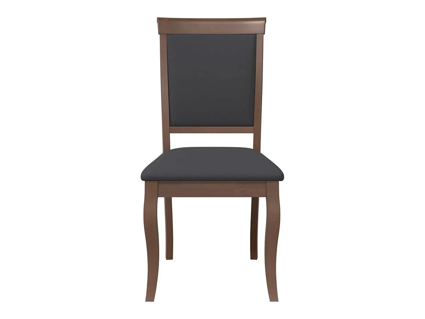 Sillas de comedor con cojines 2 uds madera maciza marrón caucho
