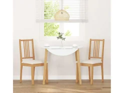 Sillas de comedor con cojines 2unidades madera maciza natural caucho