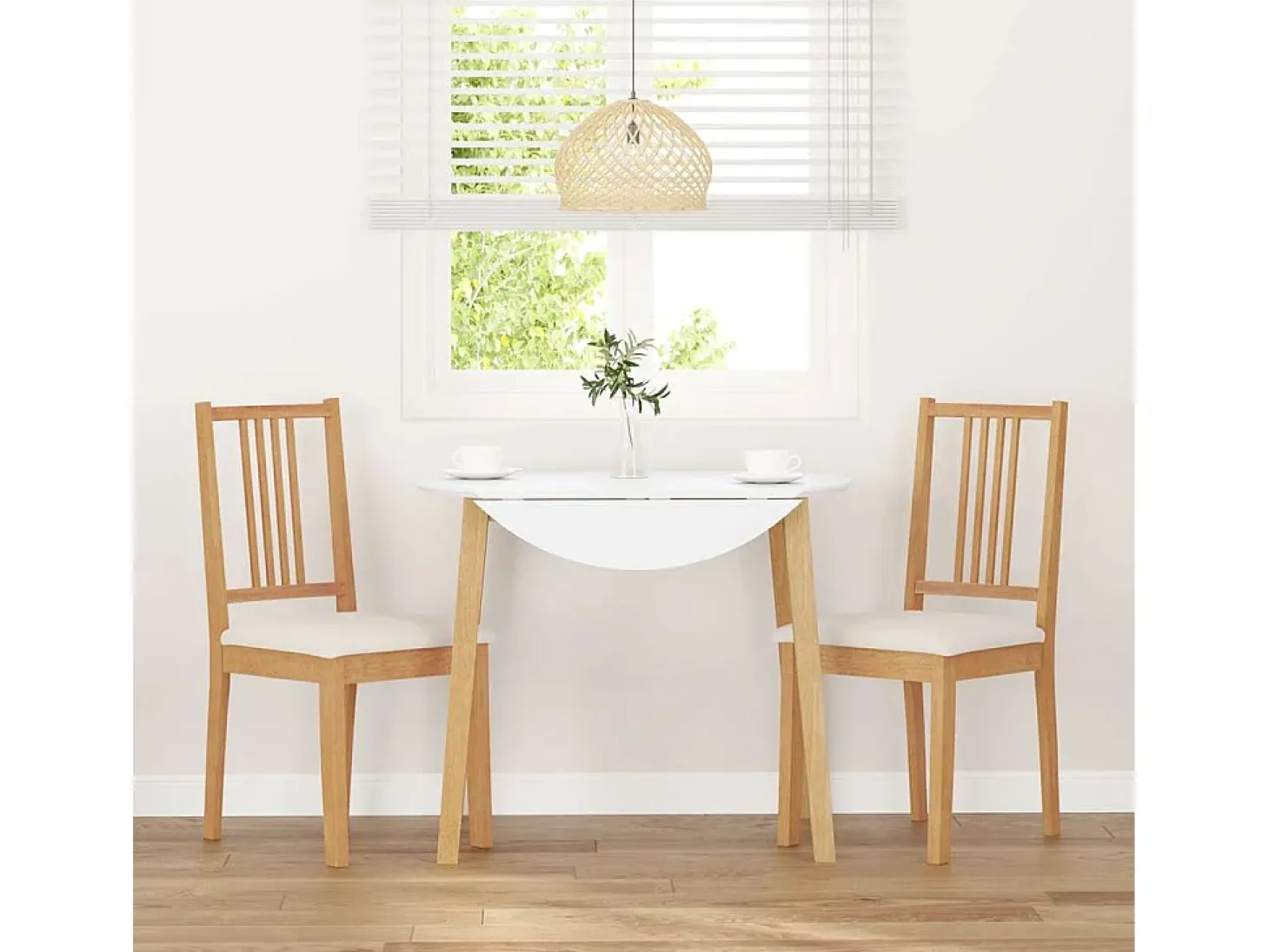 Sillas de comedor con cojines 2unidades madera maciza natural caucho