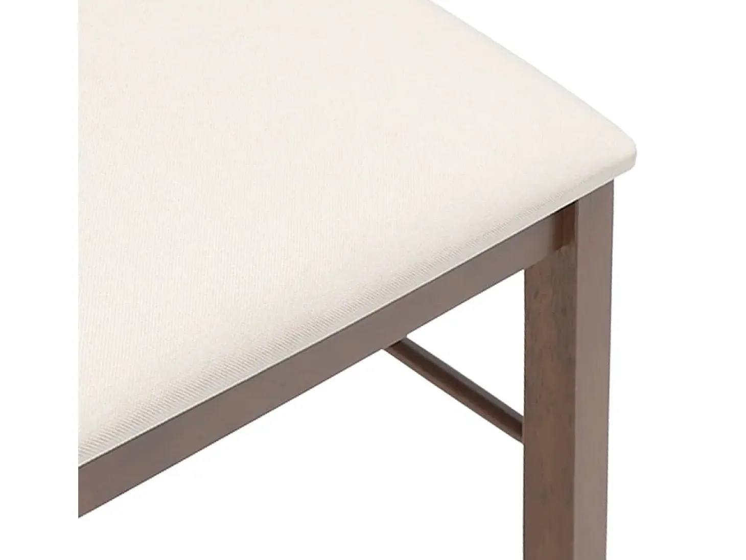 Sillas de comedor con cojines 2 unidades madera maciza marrón caucho