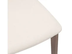 Sillas de comedor con cojines 2 unidades madera maciza marrón caucho