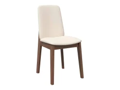 Sillas de comedor con cojines 2 unidades madera maciza marrón caucho