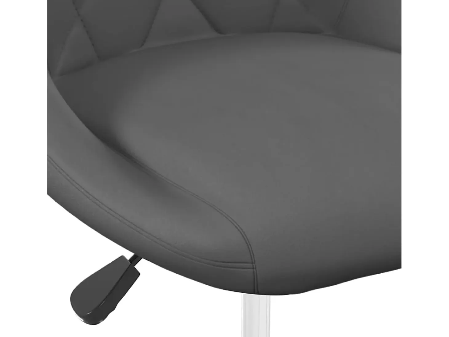 Sillas de comedor giratorias 2 unidades terciopelo gris oscuro