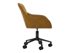 Sillas de comedor giratorias 2 unidades terciopelo marrón