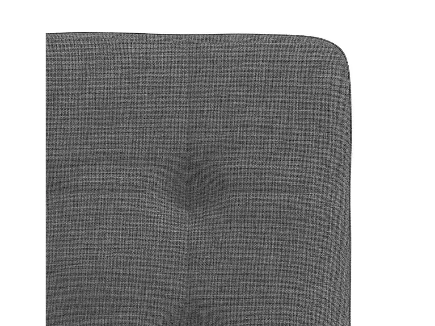 Sillas de comedor giratorias 4 unidades tela gris oscuro