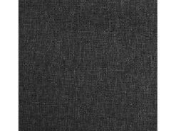 Sillas de comedor giratorias 4 unidades tela negro