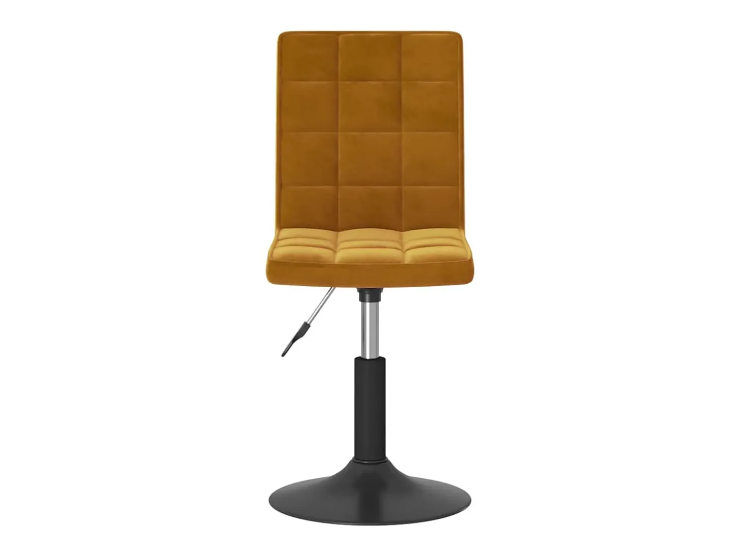 Sillas de comedor giratorias 4 unidades terciopelo marrón