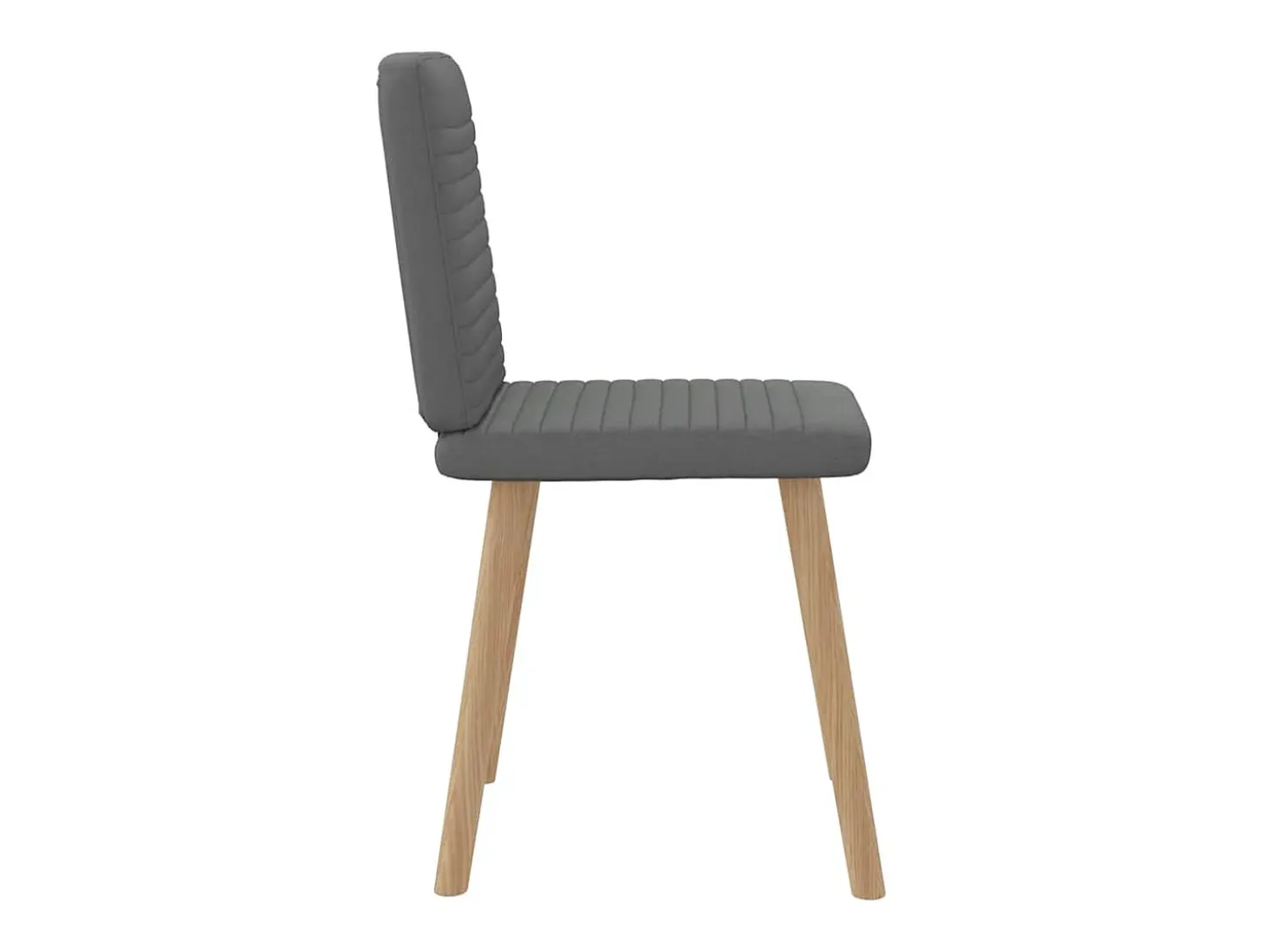 Sillas de comedor giratorias 4 unidades tela gris oscuro