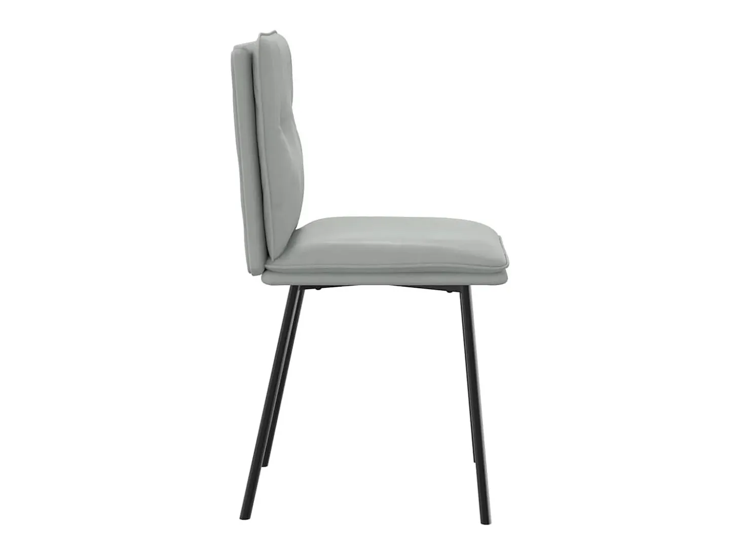 Sillas de comedor giratorias 6 unidades terciopelo gris claro
