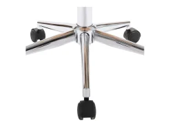 Sillas de comedor giratorias 2 uds cuero sintético color crema