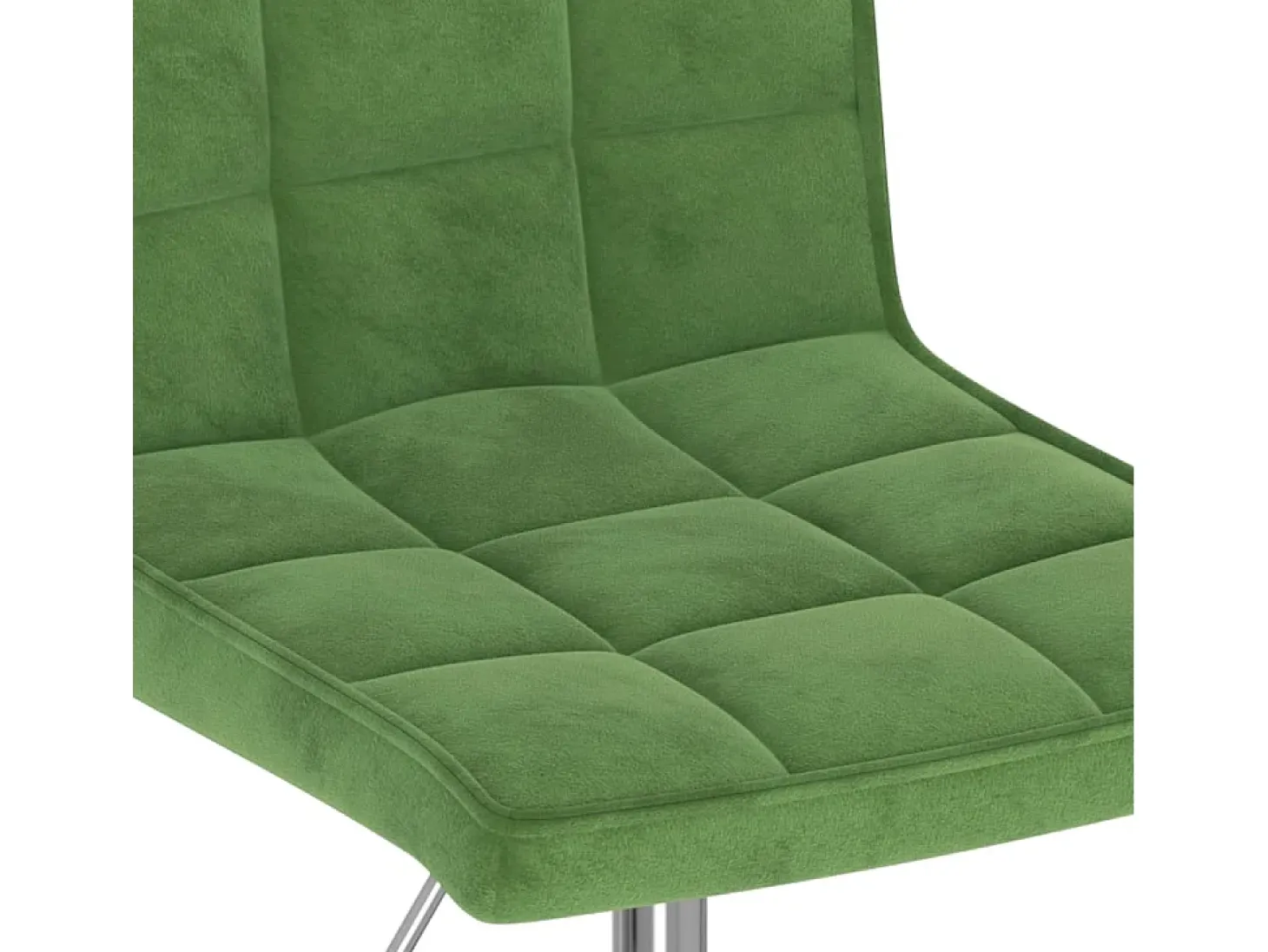 Sillas de comedor giratorias 2 unidades terciopelo verde oscuro