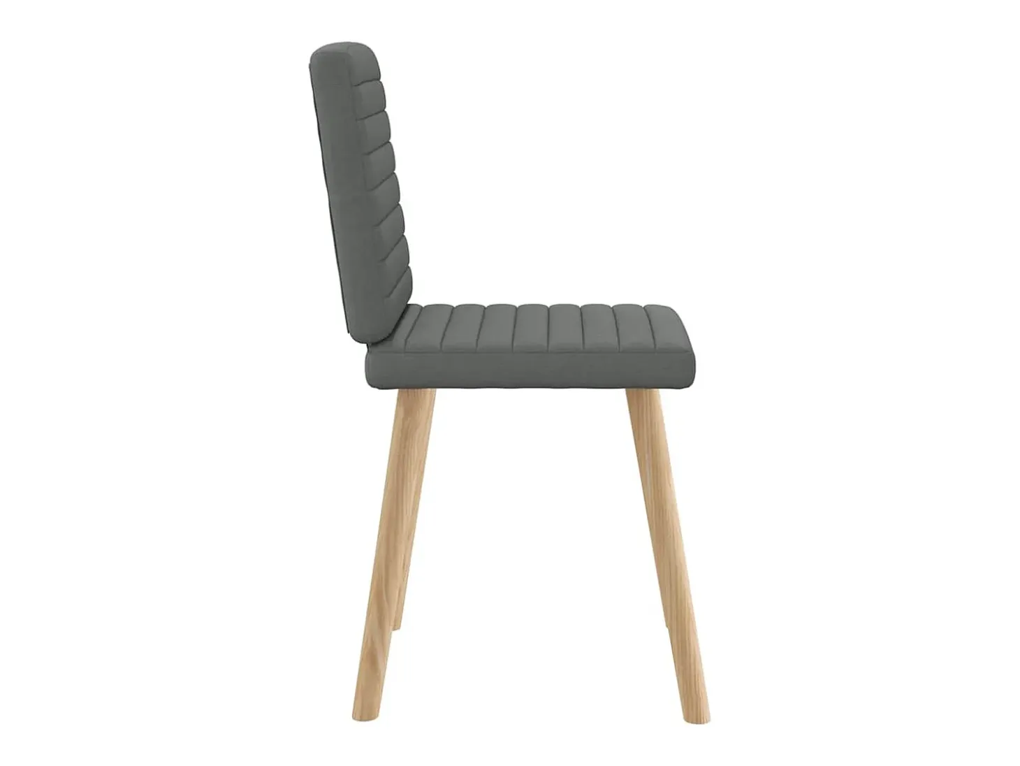 Sillas de comedor giratorias 4 unidades tela gris oscuro