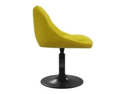 Sillas de comedor giratorias 4 uds terciopelo amarillo mostaza