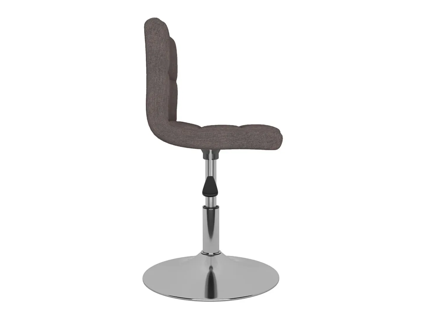 Sillas de comedor giratorias 4 unidades tela taupe