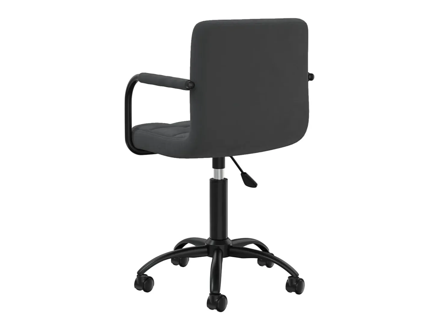 Sillas de comedor giratorias 4 unidades terciopelo negro