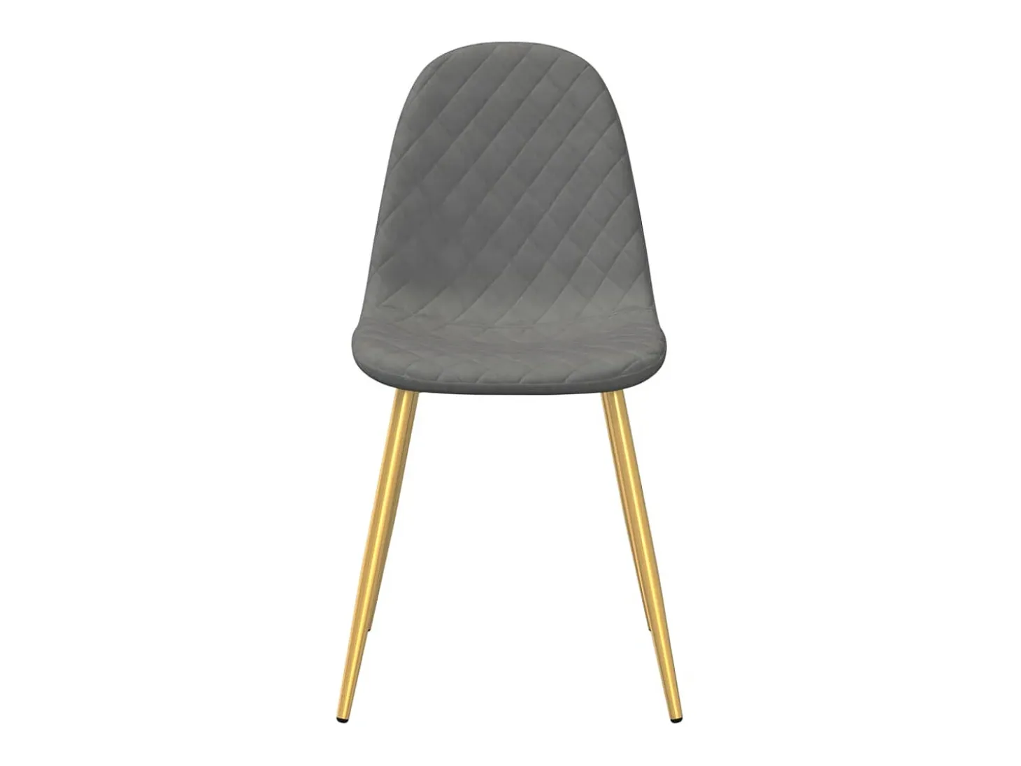 Sillas de comedor giratorias 6 uds terciopelo gris claro