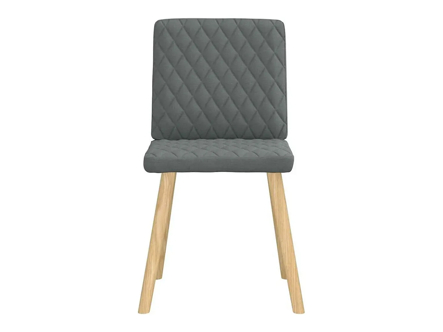Sillas de comedor giratorias 4 unidades tela gris oscuro