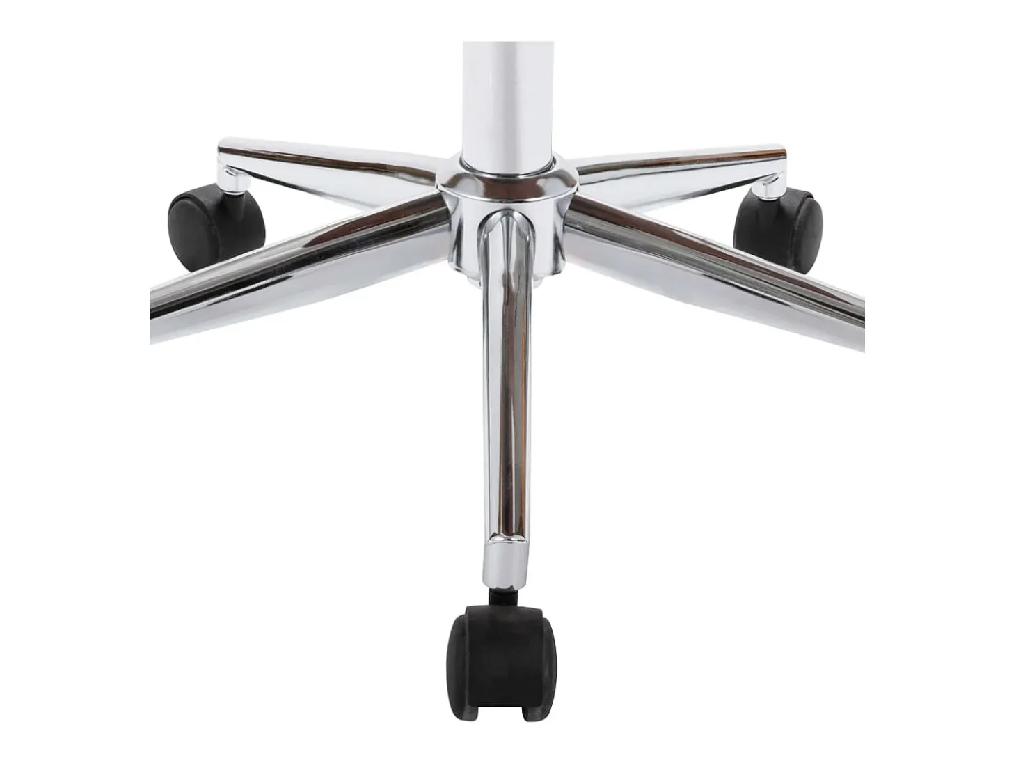 Sillas de comedor giratorias 2 unidades cuero sintético blanco