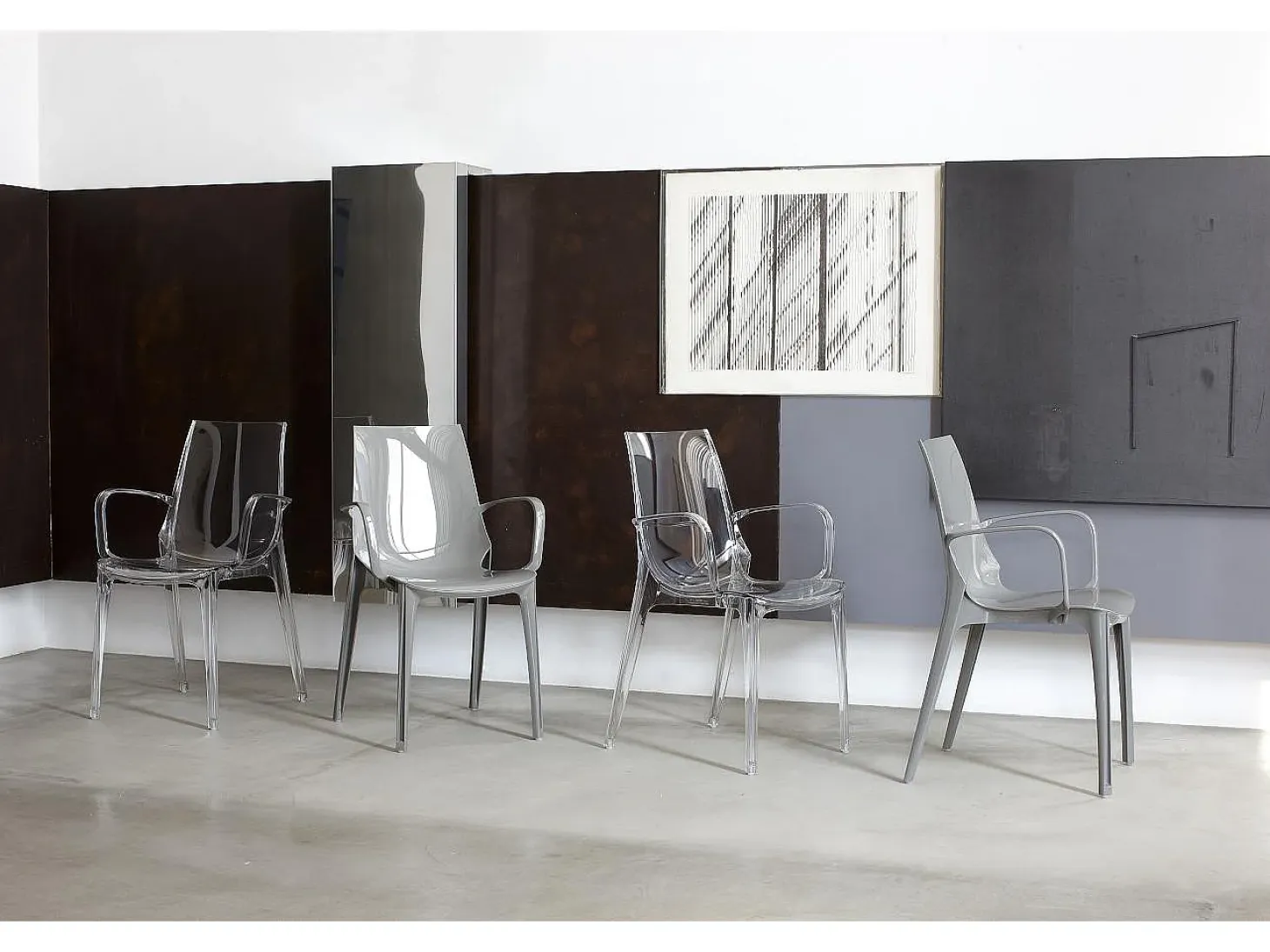 Sillas de diseño moderno para cocina bar restaurante Scab Vanity Arm