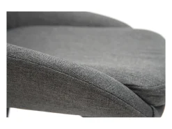 Sillas en tejido gris clato (lote de 2) HOLO