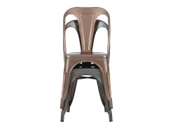 Sillas Indus cobre (lote de 2) para un toque de elegancia industrial en tu interior