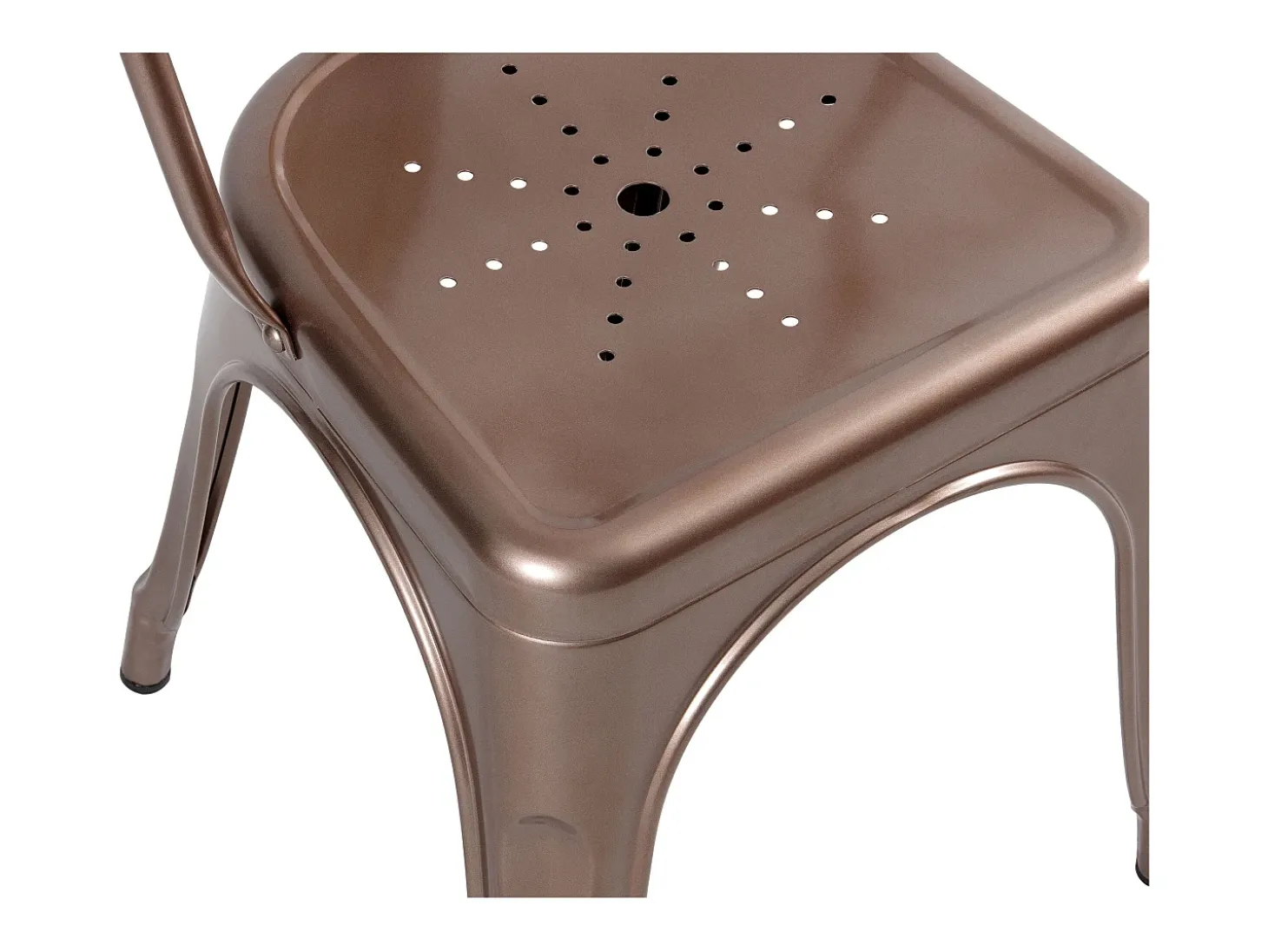 Sillas Indus cobre (lote de 2) para un toque de elegancia industrial en tu interior