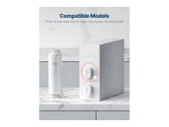 Sistema de Ósmosis Inversa SucceBuy 800 GPD Reemplazo para Filtro Bajo Fregadero SS-006, Cartucho RO por 24 Meses, Reduce el Plomo