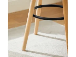 SoBuy FST89-G Taburete de bar con reposapiés