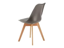 stock 20 sillas con cojín diseño escandinavo Goblet nordica para bares y restaurantes - Gris claro