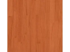Tablero de mesa redondo madera maciza de pino marrón Ø60x2,5 cm