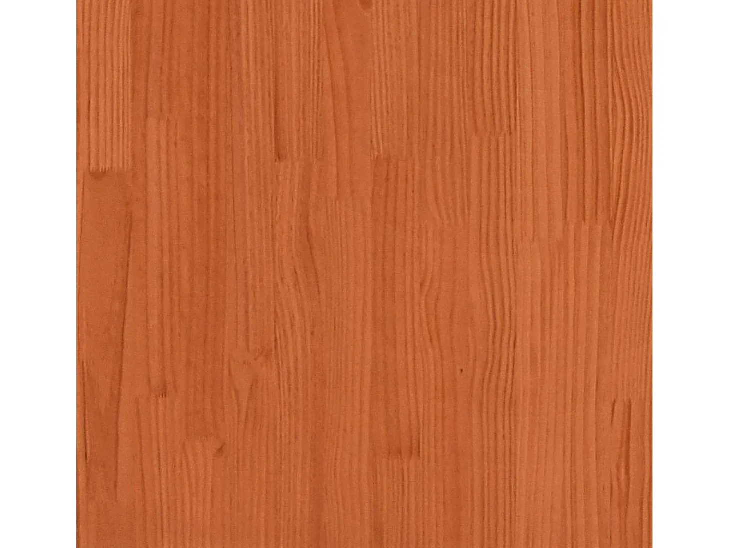 Tablero de mesa redondo madera maciza de pino marrón Ø60x2,5 cm
