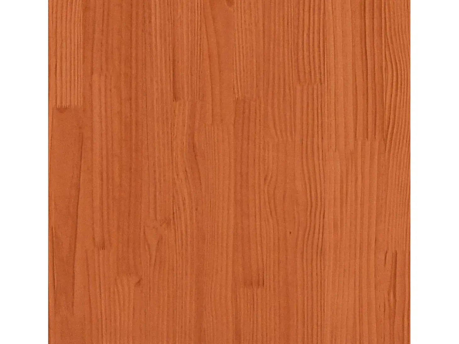 Tablero de mesa redondo madera maciza de pino marrón Ø80x2,5 cm