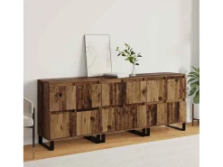 Tableros Lateral 3 piezas Madera vieja 180 x 35 x 70 cm