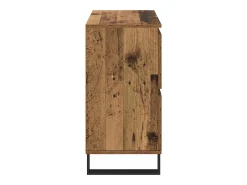 Tableros Lateral 2 piezas Madera vieja 120 x 35 x 70 cm