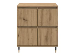 Tableros Lateral 2 piezas Roble artisan 120 x 35 x 70 cm