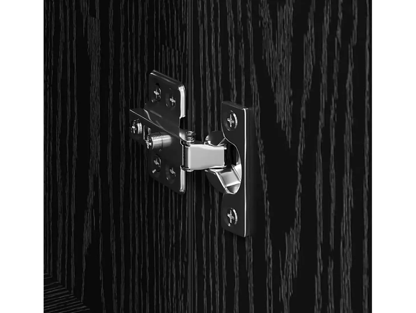 Tableros Lateral 3 piezas Roble negro 180 x 35 x 70 cm