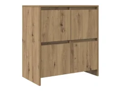 Tableros Lateral 2 piezas Roble artisan 70 x 41 x 75 cm