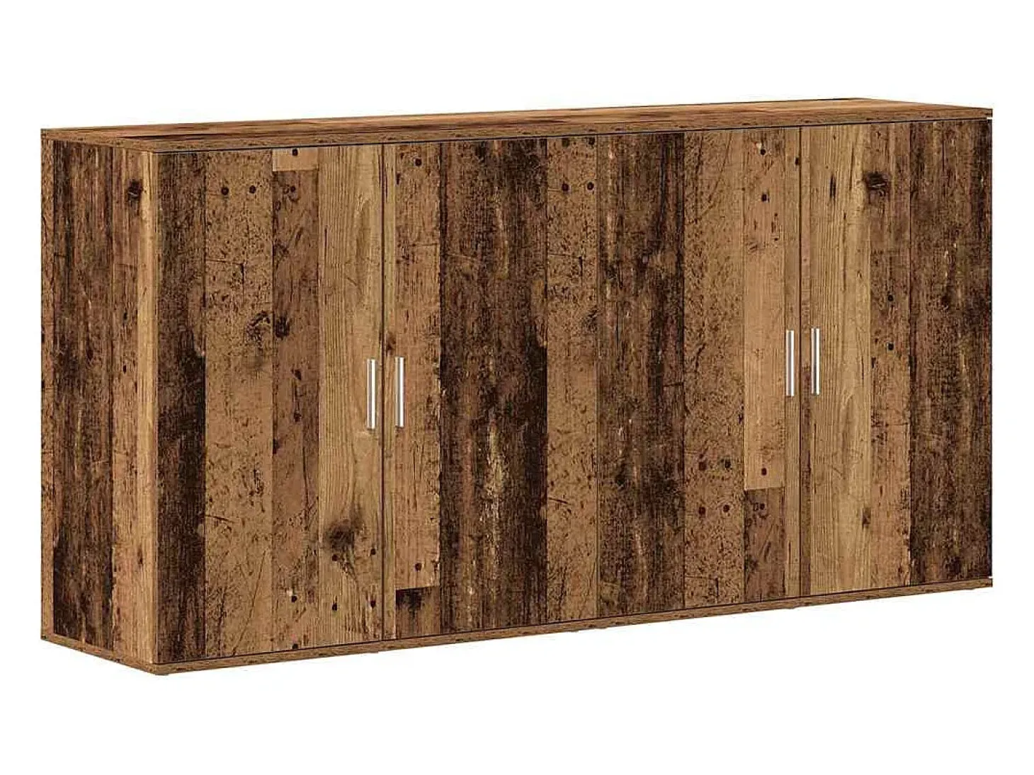 Tableros Lateral 2 piezas Madera vieja 79 x 38 x 80 cm