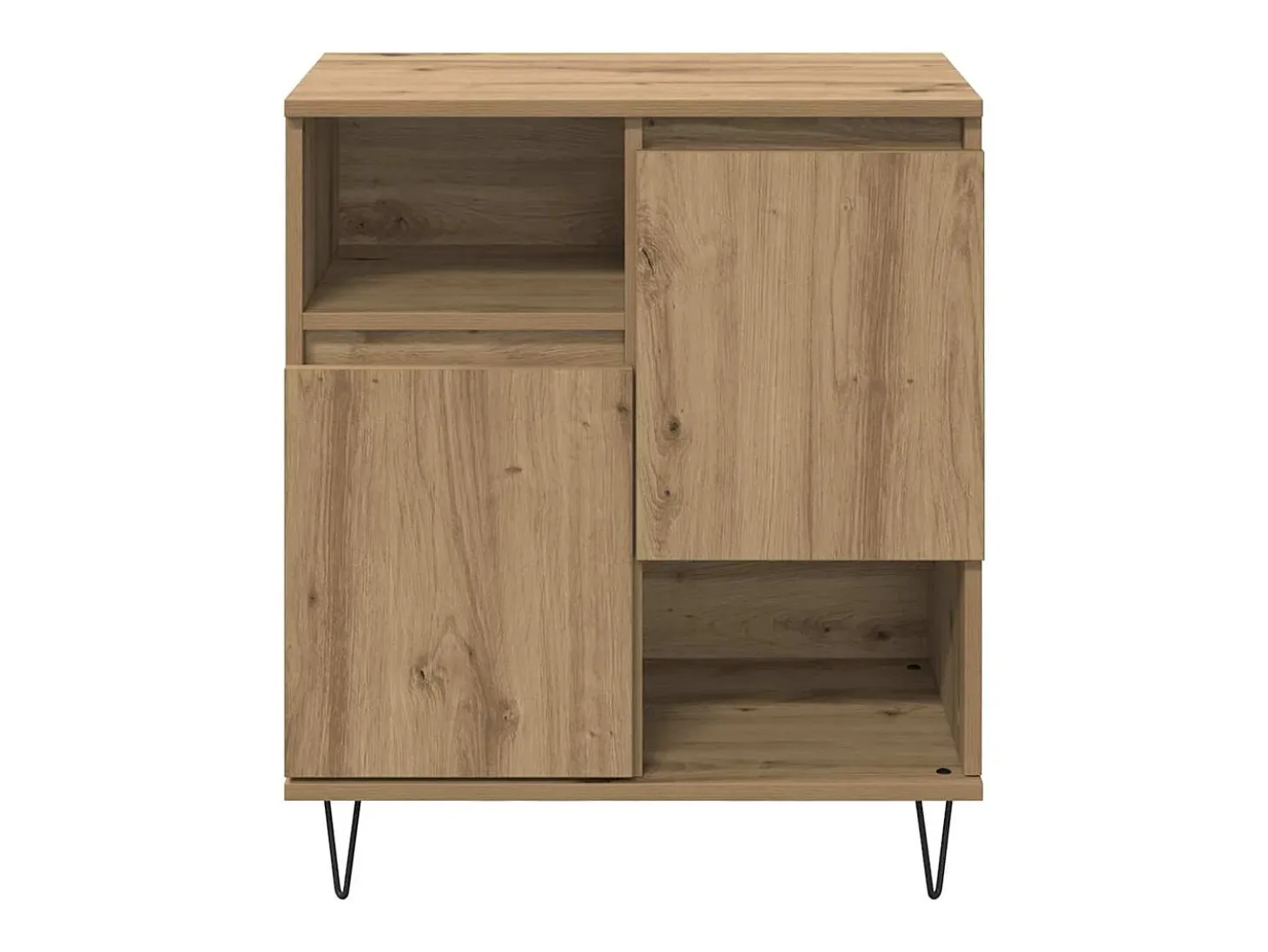 Tableros Lateral 3 piezas Roble artisan 180 x 35 x 70 cm