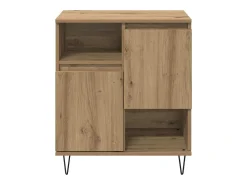Tableros Lateral 2 piezas Roble artisan 120 x 35 x 70 cm