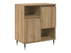 Tableros Lateral 3 piezas Roble artisan 180 x 35 x 70 cm