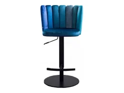 Taburete - Azul terciopelo - JADA