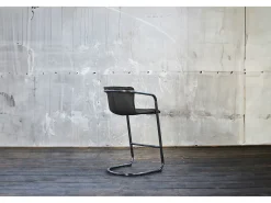 Taburete - Gris piel - TRIVIA
