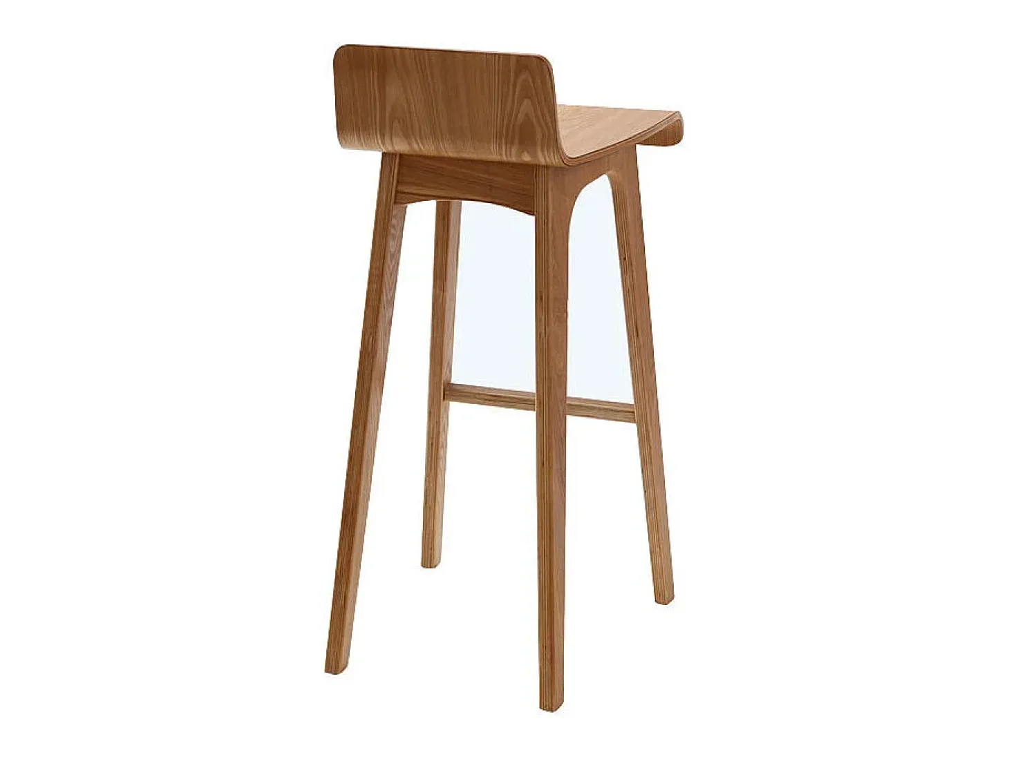 Taburete / silla de bar diseño madera natural escandinavo BALTIK