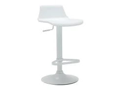 taburete alto de polipropileno color blanco CALAS