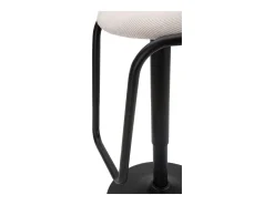 Taburete Alto VKH448, Blanco, 41x41x61 cm, Kendra Home