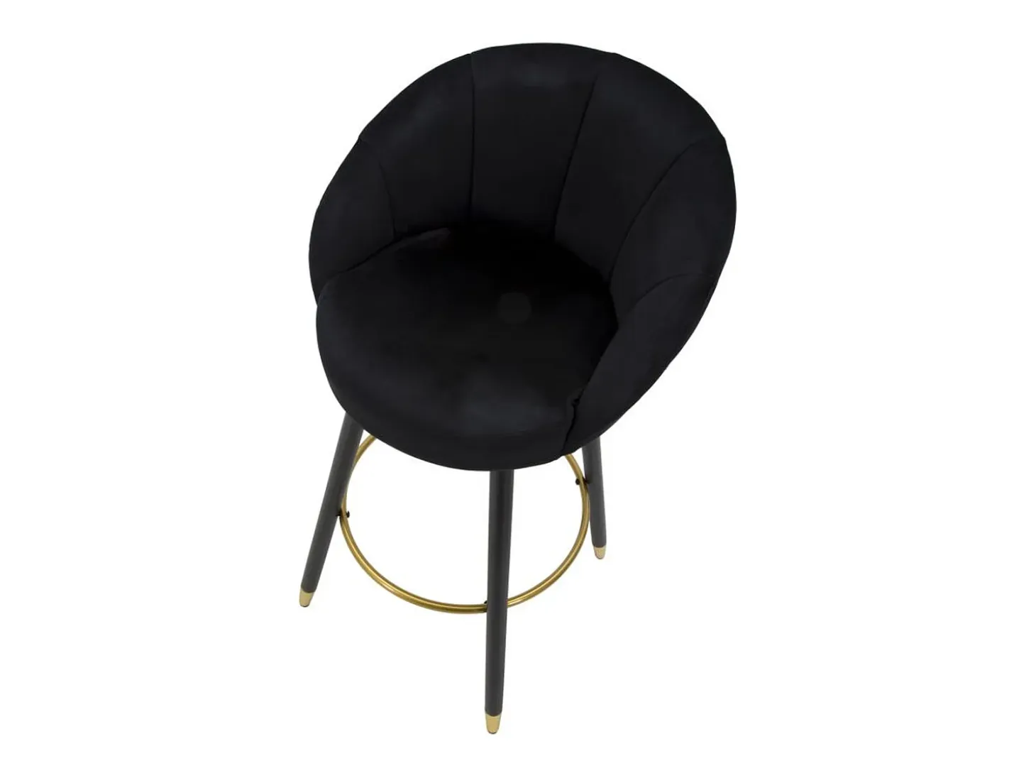 Taburete Alto VKH430, Negro, 55x56x104 cm, Kendra Home