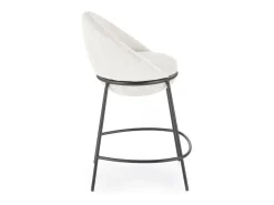 Taburete de bar Armand de tela beige