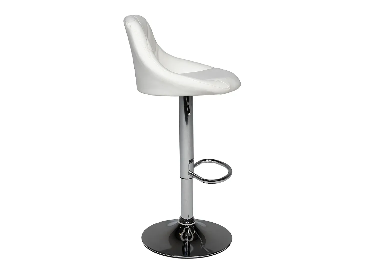 Taburete de bar blanco JASPER